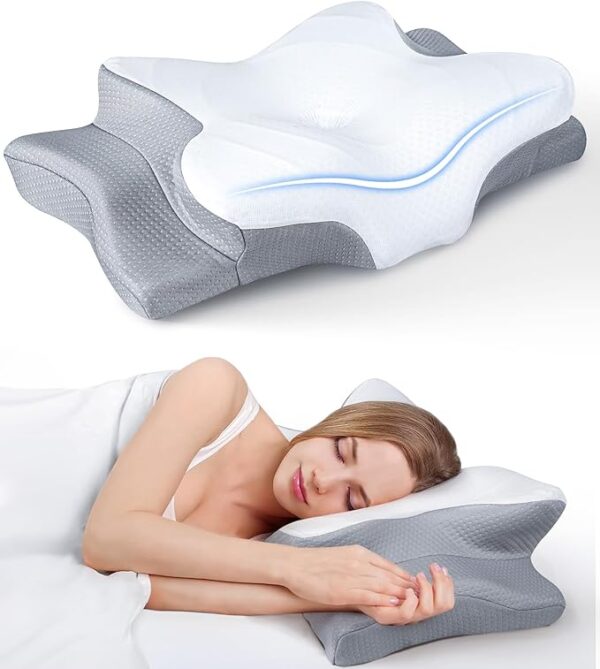36%OFF Limited Time Deal:Ultra Pain Relief Cooling Pillow for Neck Support